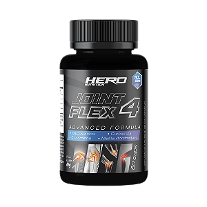 Joint Flex 4 Advanced Formula 60 Capsulas - Hero Nutrition - (Venda Exclusiva Lojas Fisica)
