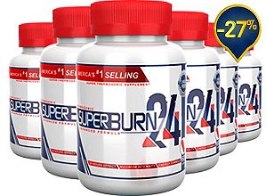 Superburn24 Termogenico - Tratamento 6 meses