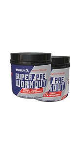 2 Potes - Super Pre Workout 300g - Limão - SuperBurn24