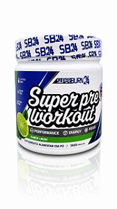6 Potes - Super Pre Workout 300g - Limão - SuperBurn24