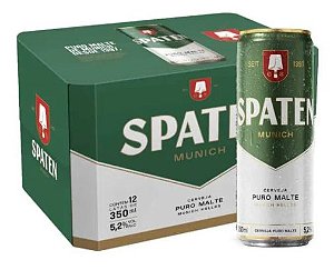 Cerveja Spaten Puro Malte 350ml Pack 12 unidades
