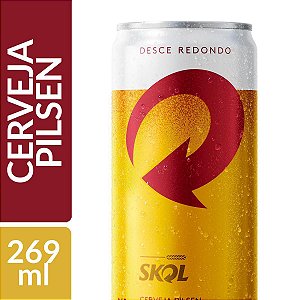 Cerveja Skol Lata 269ml