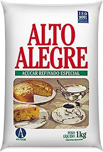 Açúcar Refinado Alto Alegre 1kg