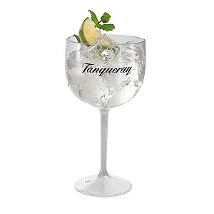 100 TAÇAS DE GIN TRANSPARENTE PERSONALIZADA