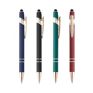 50 Canetas Metal  c/ Touch Personalizadas 5011