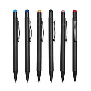 Kit 100 peças Caneta Metal  c/ Touch Personalizada 14949