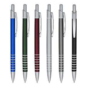 Kit 50 peças Caneta Metal Personalizada cód.: ER169B