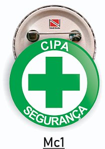 Botons CIPA - 3,5cm - 50 peças