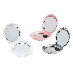 Kit 100 Espelho Plástico Sem Aumento Personalizado 18721