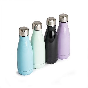 Kit com 10 peças Garrafas Inox Personalizadas 540ml 18778