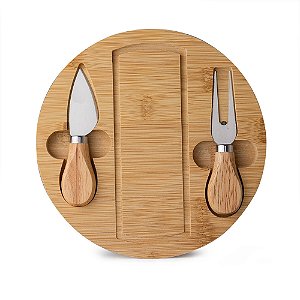 10 Kits Queijo Redondo 3 Peças Personalizados 15086