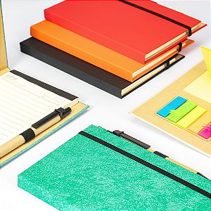 Kit 100 Bloco de Anotações Personalizado 18938