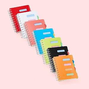 Kit 50 Caderno Pequeno com Divisórias Personalizado 05043