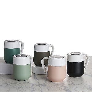 10 Canecas Térmicas Inox 500ml Display LED Personalizadas 18640