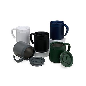 10 Canecas Térmicas Inox 300ml Personalizadas 18912