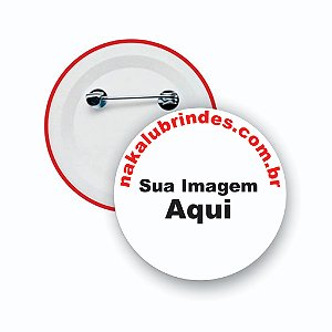 Boton Button Botton Personalizados - 4,5cm - 100 Peças