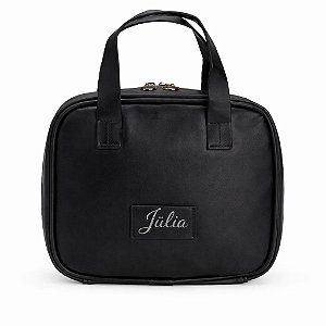 Nécessaire Feminina Personalizada em Couro Sintético com Divisórias -18773