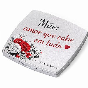 Espelho Duplo Plástico Personalizado - 18607