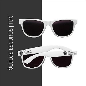 Óculos de Sol Branco | Personalizado TDC