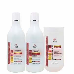KIT  FORCE VITAN 3 PASSOS - MÁSCARA 1KG