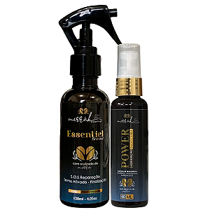 Kit Essentiel Mirrah 120ml + Ampola 60ml Reconstroi Hidrata