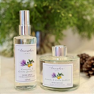 Kit Difusor + Home Spray - Lavanda & Limão Siciliano