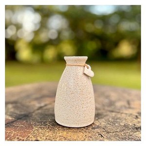 Vaso de Cerâmica Creme