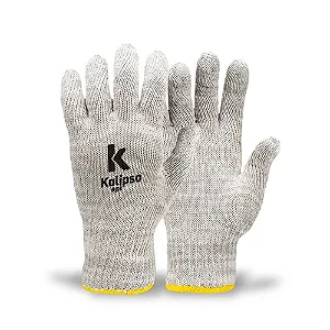 Luva de Segurança Tricotada Mesclada Kalipso CA 34473