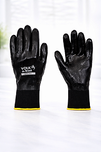 Luva Nitril Full Volk Preta CA 25280