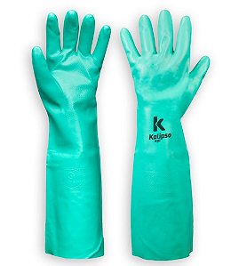 Luva Nitrílica Kalipso KA15 Verde CA 27598