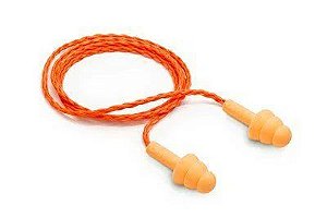 Protetor Auricular 3m Pomp Plus Cordão Algodão Kit com 50 un