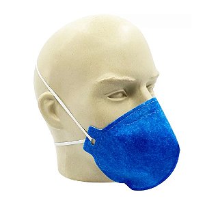 Kit 10 Máscaras Respirador Átomos PFF1 Sem Válvula CA 45020