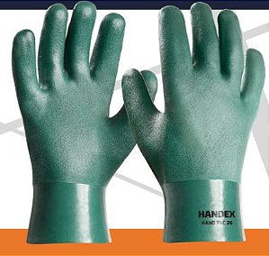 LUVA PVC HANDEX PALMA ASPERA 26CM