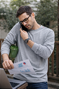 CAMISETA MANGA LONGA CINZA MALHA FRIA MULTIUSO