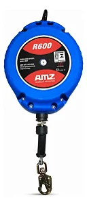 Trava Quedas Retratil Amzpro R600 (cabo De Aço) 15 Metros