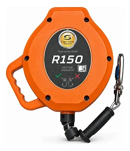 Trava Quedas Retratil Super Safety R150 15 Metros (cabo Aço)