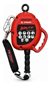 Trava Queda Retrátil Cabo Aço 10m Kstrong
