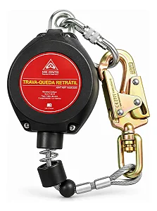 Trava-quedas Retratil Cabo Aço Inox 3,3 Metros Mult3316