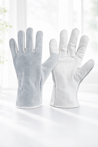 Luva Mista Vaqueta/Raspa 7cm Ca 25973