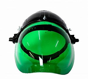 Protetor Facial Apolo Verde Claro Com Catraca CA 20573