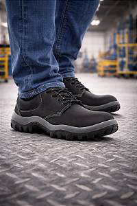 Sapato Safetline de Segurança Bico Pvc Cadarço 4885 EL CA 13176