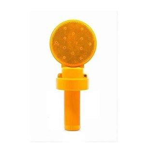 Sinalizador Viário Cone Mini Led 12 Com Fotocélula