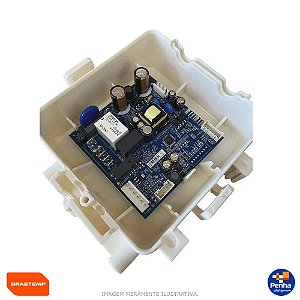 CONTROLE ELETRONICO GELADEIRA BRASTEMP BRM48N W10686100 (versão 2)