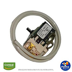 TERMOSTATO ORIGINAL GELADEIRA CONSUL CRC28 W11082457 (TSV1005-01)