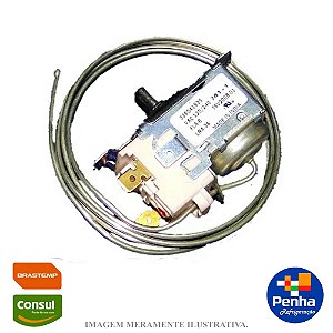 TERMOSTATO ORIGINAL GELADEIRA BRASTEMP BRD48 W11107297 (TSV2008-01)