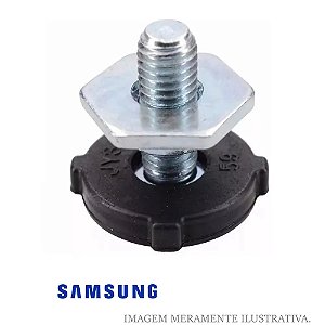 PÉ NIVELADOR P/ MAQUINA LAVA E SECA SAMSUNG (DC97-00920U)