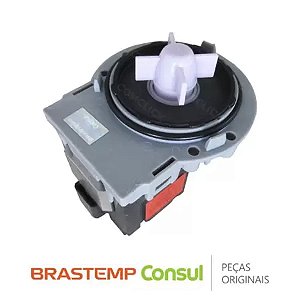 ELETROBOMBA DRENAGEM ORIGINAL BRASTEMP-CONSUL 220V (W10849470)