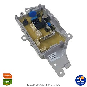 PLACA POTENCIA LAVADORA BRASTEMP BWK12 127V W11435390