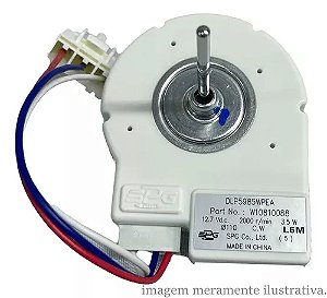MOTOR VENTILADOR DC14V REFRIGERADOR BRASTEMP  BRM59/BRY59 (W10810088)