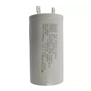 CAPACITOR 45UF LAVADORA BRASTEMP E CONSUL 127V (326066187)